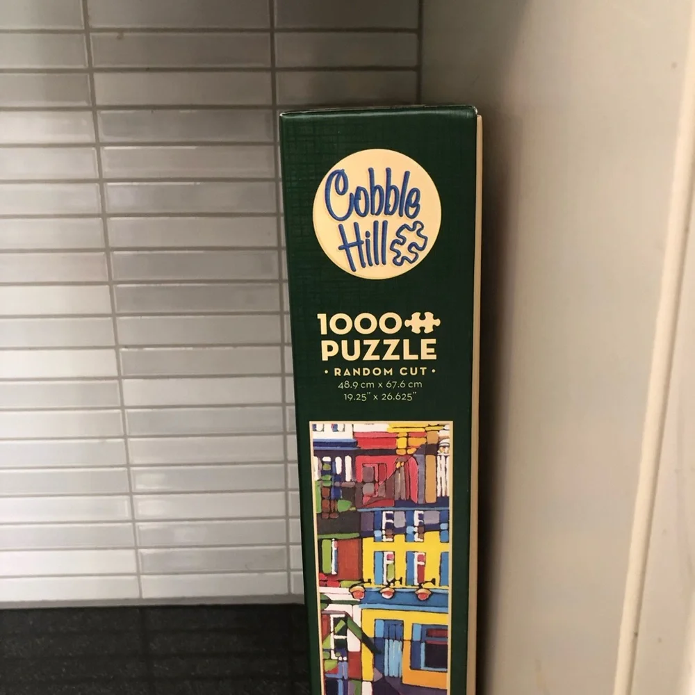 Cobble Hill Thru Swirly Railings 1000 piece puzzle - Picture 8 of 13
